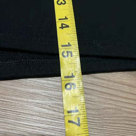 Calvin Klein Side Stripe Athletic mini Skirt Drawstring Size S Black Active - Picture 7 of 13